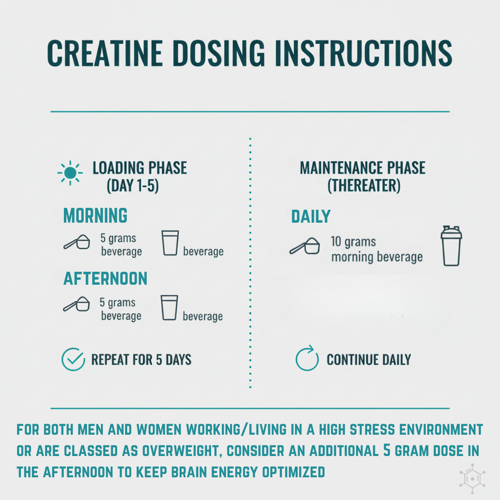 Pure Creatine Monohydrate - 10g Sachets - 30 Serves